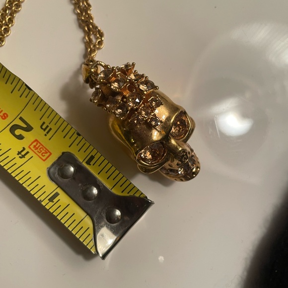 Alexander McQueen skull pendant necklace - Picture 8 of 8